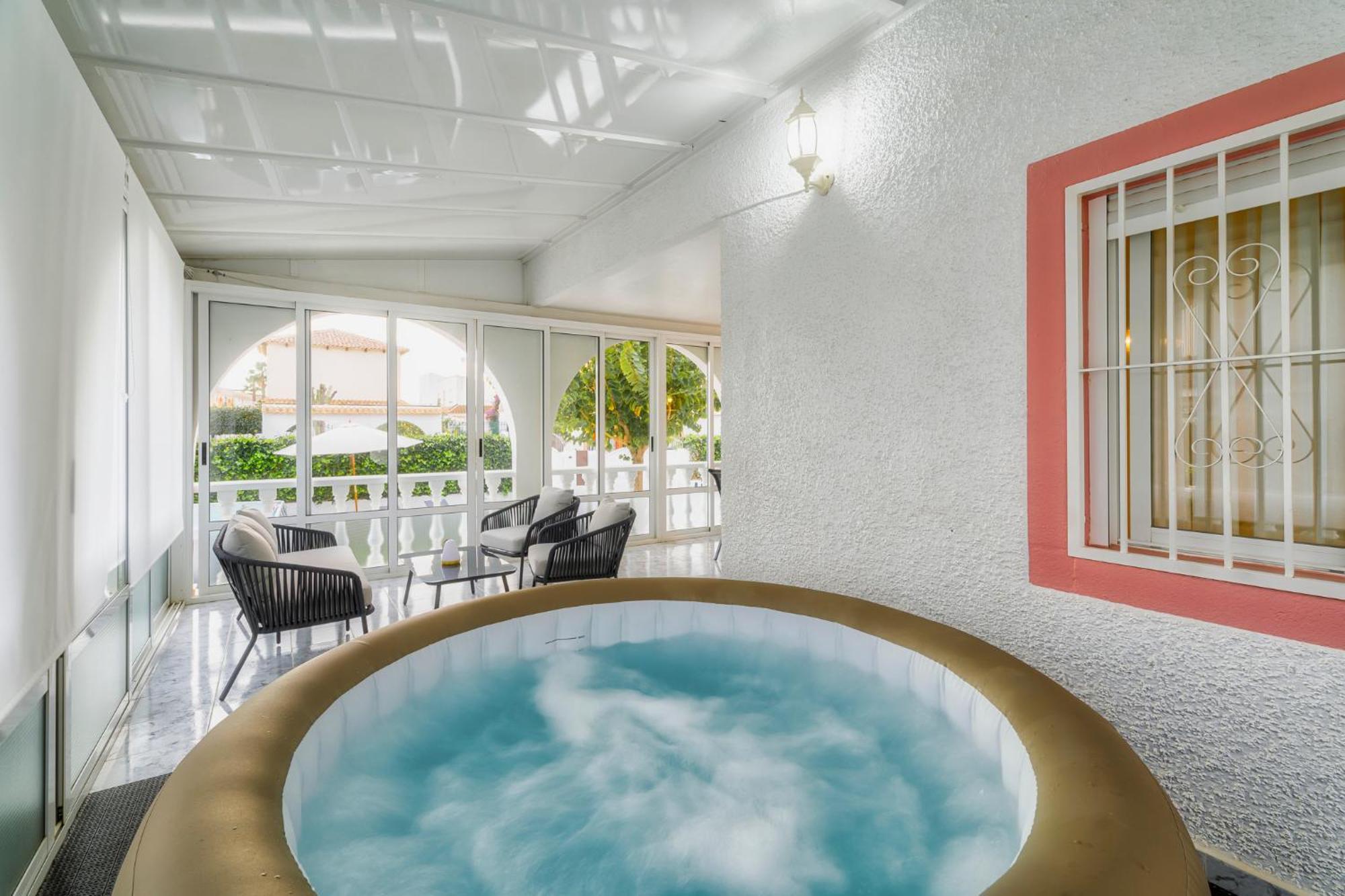 Villa Marie Estancia Premium En El Mar Menor Con Jacuzzi Climatizado Los Narejos Eksteriør bilde