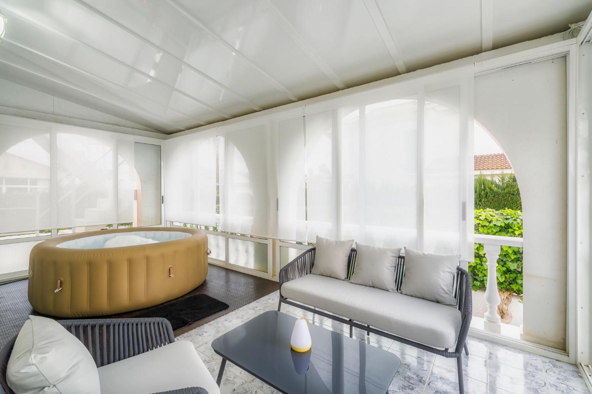 Villa Marie Estancia Premium En El Mar Menor Con Jacuzzi Climatizado Los Narejos Eksteriør bilde